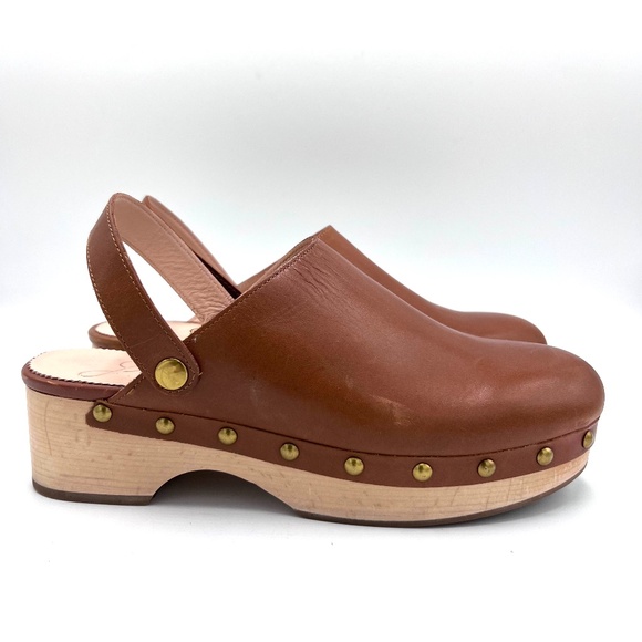 J.Crew Conversible Leather Clogs BA188 - Picture 3 of 16